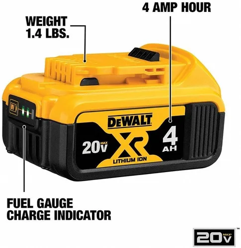 Miniatura 4 de DeWalt DCB204- 2 20 V max Premium XR Li-Ion, 2