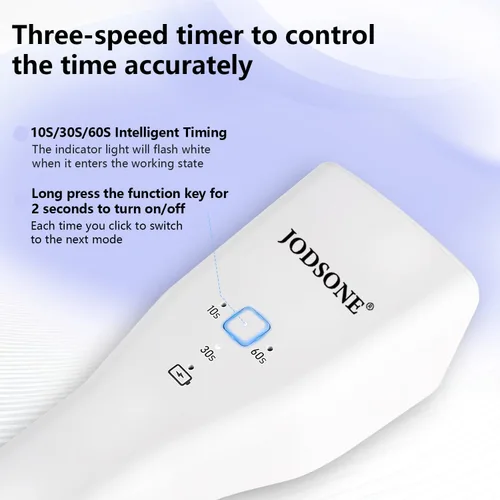 Miniatura 6 de JODSONE Mini lámpara de uñas LED UV recargable – Secador de uñas portátil de mano para esmalte de gel, secador de uñas USB para secado rápido, salón