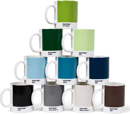 Miniatura 4 de Copenhagen Design 101030289 - Taza Pantone, taza de café/té, China fina (cerámica), 375 ml, Azul oscuro, 289 C, porcelana, talla única