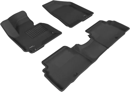 Miniatura 14 de 3D MAXpider Alfombrilla de piso Kagu de ajuste personalizado (negro) para KIA/Hyundai SPORTAGE/Tucson 2014-2016 - 1ª fila