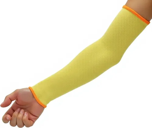 G & F PRODUCTS 100% Kevlar fiber by DuPont Cut Resistant Knit Sleeve, Sold by 6-piece pack