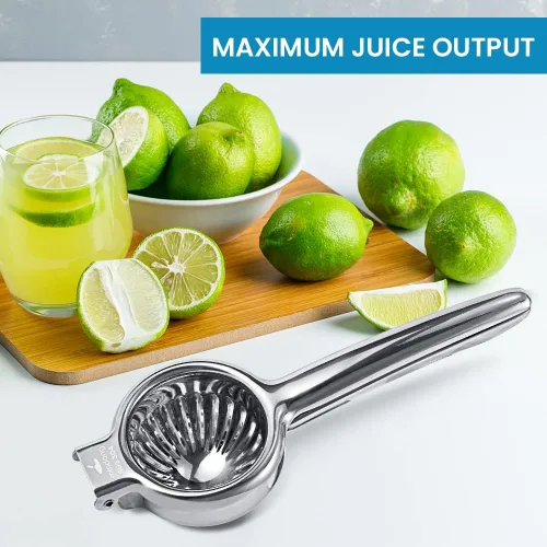 Miniatura 3 de Exprimidor de limón mejorado meidong Super Stainless Steel 304 Exprimidor manual de cítricos para exprimir limón y limas, verduras