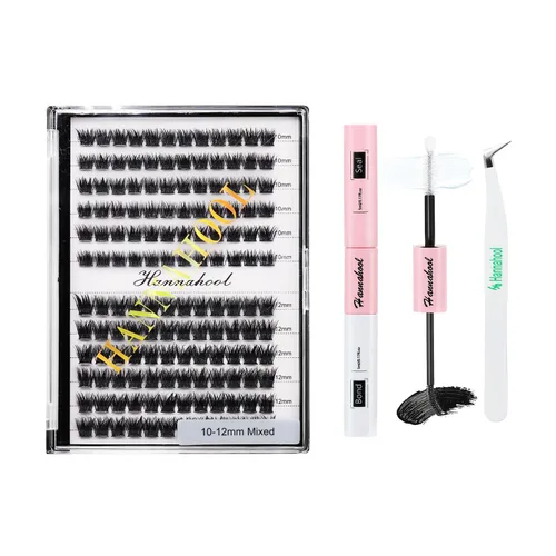 Miniatura 11 de 12 filas - Bandeja grande con pestañas postizas mixtas de 8, 10, 12, 14, 16 mm / mixtas de 14, 15, 16 mm / mixtas de 14 mm - 16 mm / mixtas de 18-20