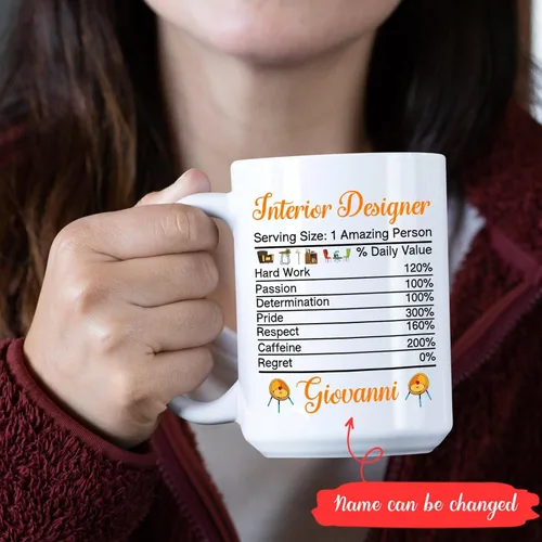 Miniatura 2 de Taza de café personalizada para diseño de interiores, diseño de interiores, taza de diseño de interiores, taza de diseño de interiores, regalo