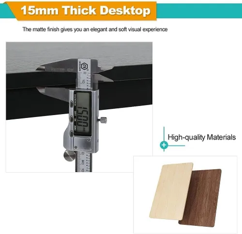 Miniatura 6 de Escritorio para computadora de 39 pulgadas, escritorio pequeño de estilo moderno y simple, mesa de computadora, escritorio de estudio, escritorio