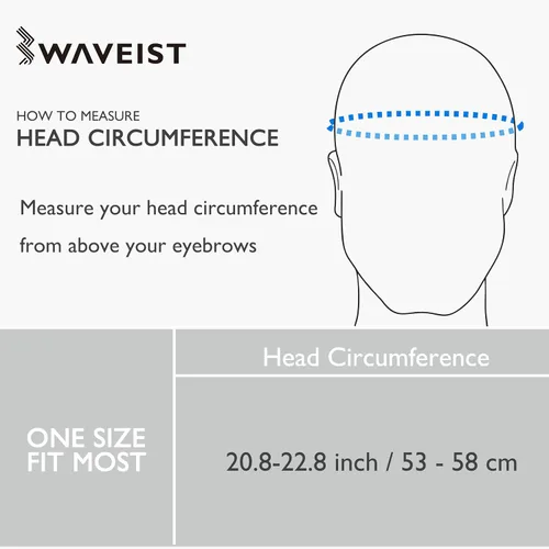 Miniatura 7 de WAVEIST Gorro 100% algodón para hombres y mujeres, gorro cálido y suave, unisex, adecuado para deportes de ocio de invierno, talla única