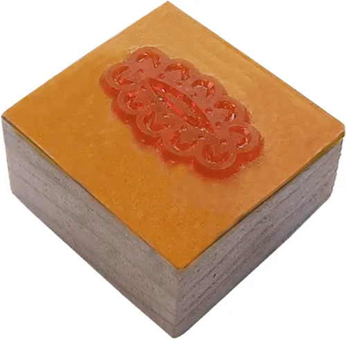 Miniatura 17 de Royal Kraft Sello de goma de madera espiral - Impresión de bloques de bricolaje en papel, tela, henna Rtag020