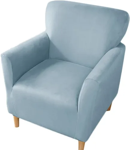 Miniatura 15 de XMAYODS Funda elástica para silla de club, fundas para silla de bañera, funda suave para sillón, protector de muebles extraíble, funda para silla