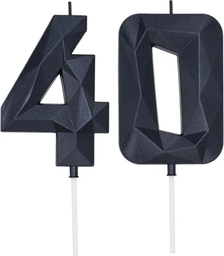 Miniatura 81 de DERVENTA Velas de cumpleaños con números grandes, 3D, color rosa, 3.7 pulgadas, decoración para tartas de fiesta, 1 pieza (número 3 rosa)