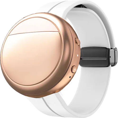 Miniatura 12 de Lamshaw Embr Wave 2 bandas compatibles con hebilla magnética de silicona suave, correa de repuesto compatible con pulsera térmica Embr Wave 2