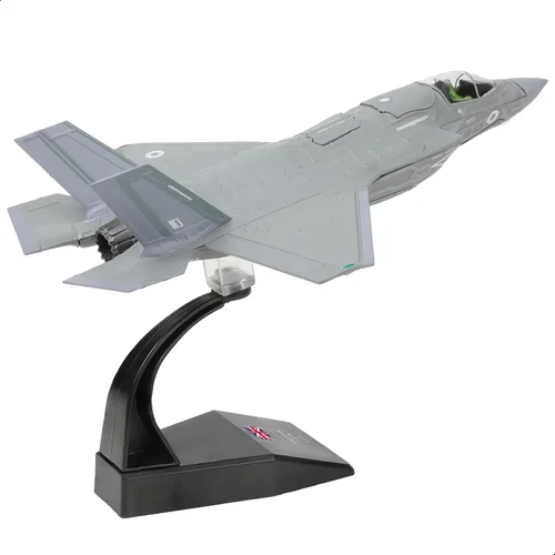 Miniatura 11 de NUOTIE 1/72 F-35A Lighting II Avión de combate Modelo de avión de combate Fuerza Aérea de los Estados Unidos AF-01 avión fundido a presión