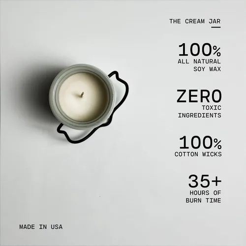 Miniatura 5 de Milkhouse Candle Company Apple Strudel - Vela de soja – Canela Manzana Aroma de vainilla – Tarro de crema de 5 onzas con tapa, más de 35 horas