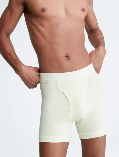Miniatura 4 de Calvin Klein Calzoncillos tipo bóxer elásticos de algodón para hombre, paquete de 5