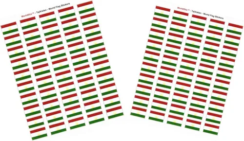 Miniatura 125 de 100 calcomanías de la bandera de Alaska; 1.5" x 1" hechas en Estados Unidos, calcomanías autoadhesivas de la bandera del estado para álbumes