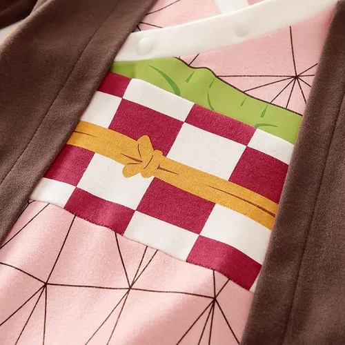 Miniatura 4 de Lindo mameluco de anime para bebé niño y niña, mameluco para Halloween, cosplay, ropa