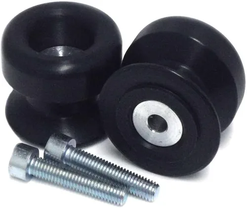 Shogun Yamaha YZF-R7 YZF R7 2022 FZ8 FZ 8 2011 2012 2013 Carretes de basculante ultra compactos - Deslizadores - Negro - 701-0619 - Fabricado en los