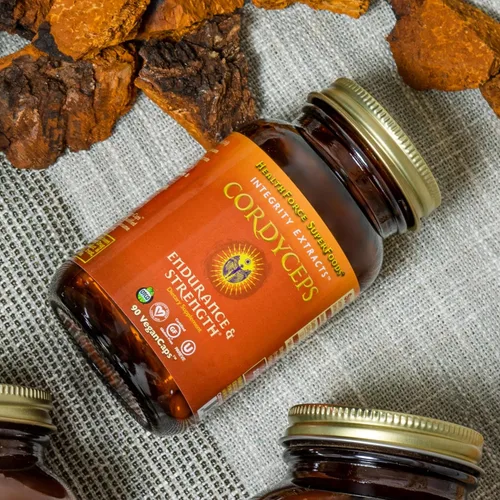 Miniatura 7 de HEALTHFORCE SUPERFOODS Integrity Extracts Cordyceps - Cápsulas - 90 Cápsulas Veganas