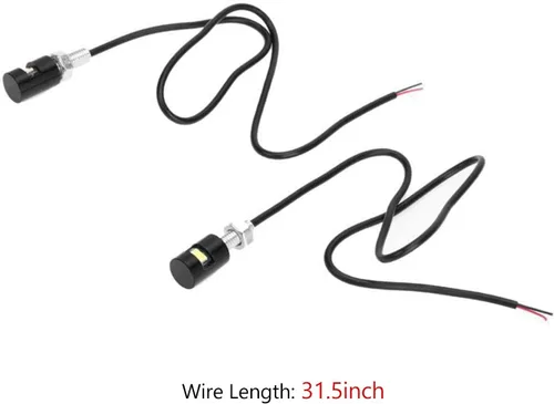 Miniatura 4 de 2 luces para matrícula, bombilla LED impermeable de 12 V, lámpara de tornillo de matrícula para automóvil, motocicleta, camión, RV, ATV, bicicleta
