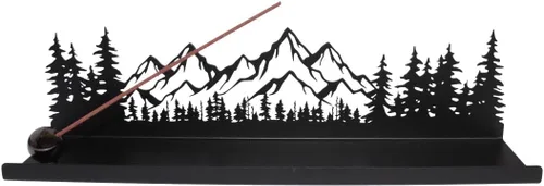Miniatura 4 de Soporte de incienso de metal Mountain Forest