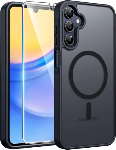 Miniatura 121 de FNTCASE - Funda para iPhone 16 Pro: magnética, mate, translúcida, de grado militar, protectora contra caídas, resistente, fina, duradera y a prueba