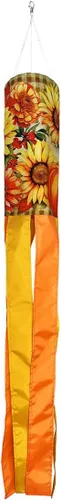 Miniatura 9 de Briarwood Lane Calabazas a cuadros Otoño Windsock Primitive Fall 40" L