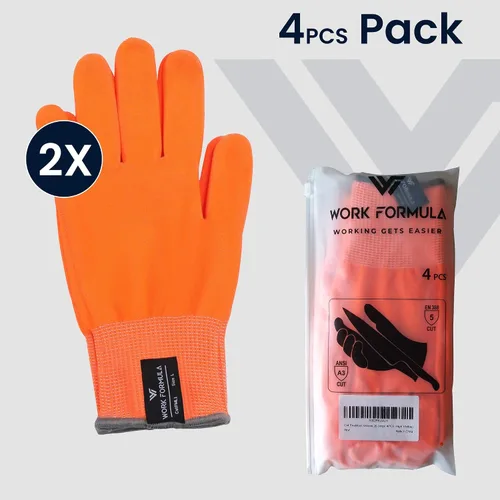 Miniatura 2 de 4 guantes de cocina resistentes a los cortes de calidad alimentaria, ajuste cómodo para mujeres, hombres, niños, chefs carniceros