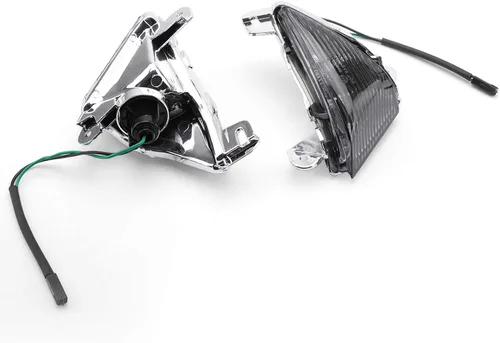 Miniatura 7 de Señales de giro delanteras para lente para Kawasaki ZX14R 2006-2010, ZX10R 2006-2007, ZX636/ZX6R 2005-2010, Ninja 650F 2006-2008, Concours 2008-2010