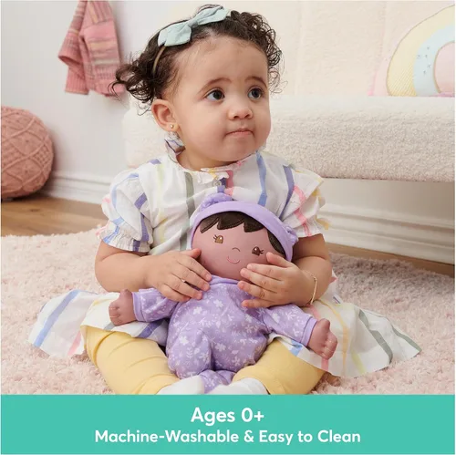 Miniatura 2 de GUND Muñeca de bebé sostenible para bebé, muñeca de felpa hecha de materiales reciclados, para bebés y recién nacidos, morado, 12 pulgadas Muñeca