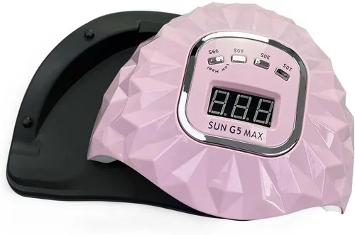 Miniatura 4 de Lámpara LED de uñas de 200 W para esmalte de gel, secador rápido de uñas con sensor automático, ajuste de 4 temporizadores, luz LED para uñas