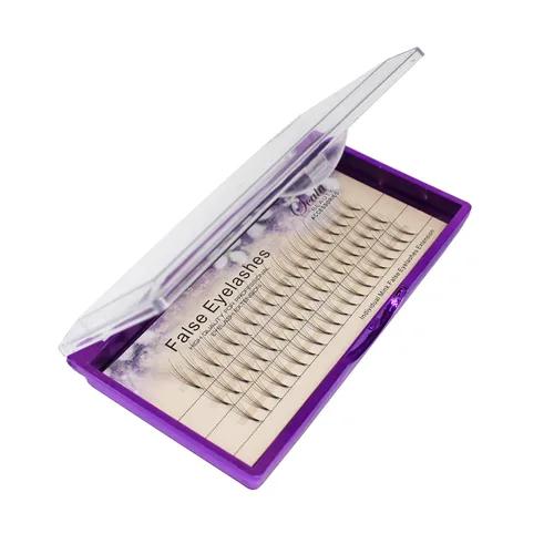 Miniatura 2 de Bodermincer 0.315-0.630 in para elegir 5 raíces, 60 piezas de 0.003 in de grosor, pelo de visón, rizo C, extensión de pestañas, pestañas postizas