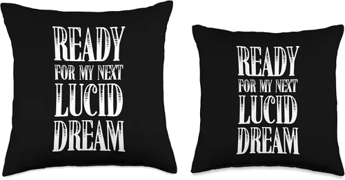 Miniatura 3 de Ready For My Next Lucid Dream Lucid Dreamer Gift Ready for My Next Lucid Dreamer Dreaming - Almohada de 16 x 16 pulgadas, multicolor