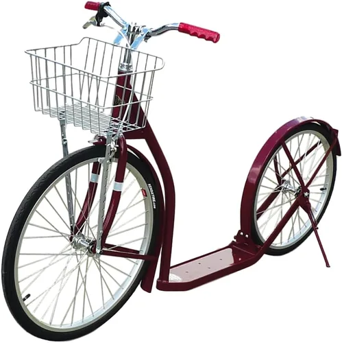 Miniatura 10 de Amish-Made Deluxe Kick Scooter Bike - Modelo 2420 - Tamaño adulto Negro