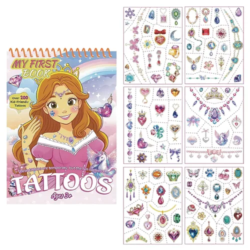 Miniatura 9 de 158 tatuajes temporales precortados para niños y niños, tatuajes falsos de aventura de dinosaurios y piratas, recuerdos de fiesta infantiles