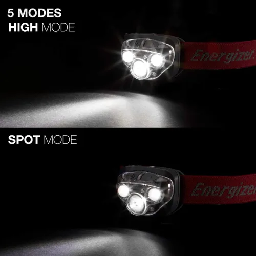 Miniatura 6 de ENERGIZER Linterna frontal LED PRO, resistente al agua IPX4 para campamento, al aire libre, corte de energía de emergencia (pilas incluidas)