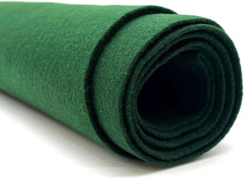 Miniatura 21 de Ice Fabrics - Tela de fieltro para manualidades por yarda - 72 pulgadas de ancho y 1.6 mm de grosor, fieltro acrílico verde manzana suave y duradero