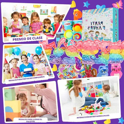 Miniatura 5 de 1000 piezas de paquete de juguetes para juguetear, recuerdos de fiesta a granel para niños, rellenos de calcetines, cofre de caja del tesoro, fiesta