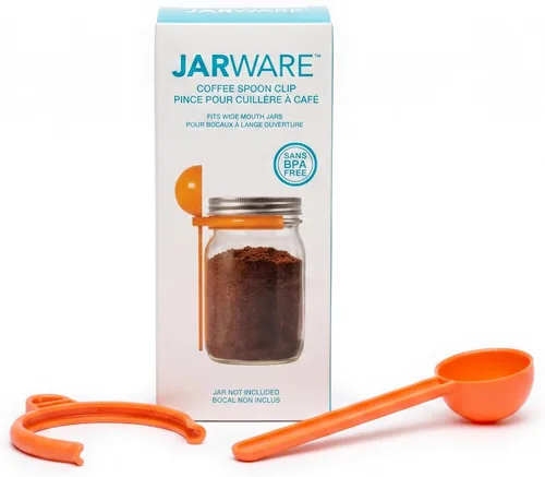 Miniatura 3 de Jarware Clip para cuchara de café para tarros Mason de boca ancha, 6