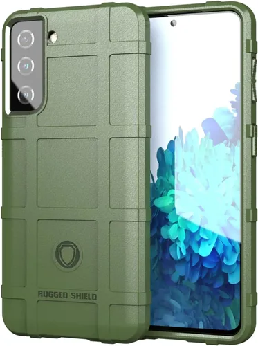 Miniatura 14 de EGO TACTICAL Rugged Shield Brand Solid Color TPU Phone Case for Samsung Galaxy S20 FE - OD Green Verde OD