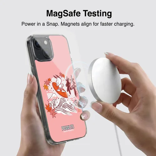 Miniatura 48 de Carcasa de gel para iPhone 7 Plus/iPhone 8 Plus, diseño de Snoopy Oriental de Peanuts, Badges