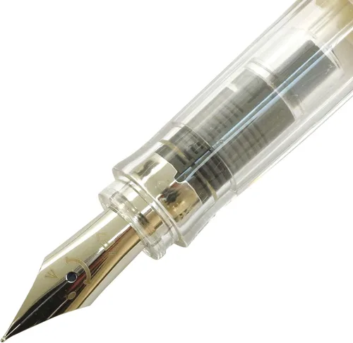 Miniatura 3 de Pilot Kakuno Pluma estilográfica de punta fina, cuerpo blanco y tapa suave violeta (FKA-1SR-SVF)