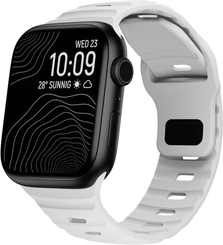 Miniatura 11 de Correa de silicona impermeable compatible con Apple Watch Ultra de 49mm 46mm 45mm 44mm 42mm 41mm 40mm 38mm, bandas deportivas para hombres y mujeres