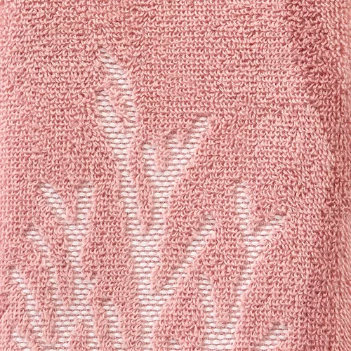 Miniatura 6 de SKL Home Ocean Coral - Juego de 2 toallas de mano esculpidas de 100% algodón premium, 450 GSM, jacquard reversible, suave y absorbente, tropical