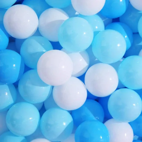 Miniatura 10 de Pelotas coloridas de plástico oceánico de 2.1 pulgadas, a prueba de aplastamiento, bolas de estrés para niños, pelota de piscina, casa