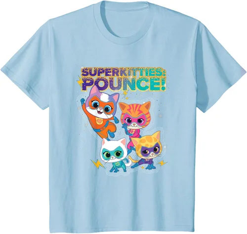 Miniatura 11 de Disney Junior SuperKitties Pounce! Camiseta de equipo completo, talla S