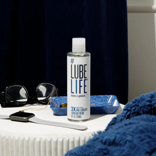 Miniatura 5 de LubeLife 3X Lubricante Anal – Lubricante a Base de Agua Extra Grueso para Hombres, Mujeres y Parejas – Lubricante Personal No Pegajoso, Compatible