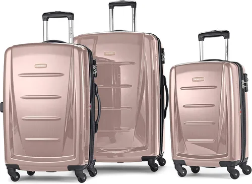 Miniatura 272 de Samsonite Winfield 2 Equipaje rígido con ruedas giratorias, Azul profundo, Juego de 3 piezas (20/24/28)