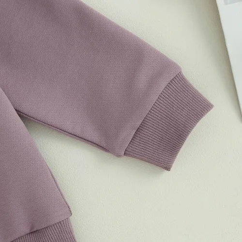 Miniatura 30 de Conjunto de sudadera con estampado para bebé y niña, sudadera larga para otoño e invierno