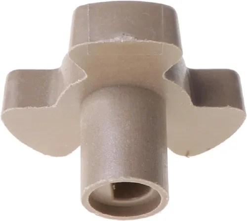Miniatura 6 de 2 piezas de acoplador giratorio de microondas, guía de rodillo de repuesto universal con orificio en forma de D, longitud de eje de 0.551 in