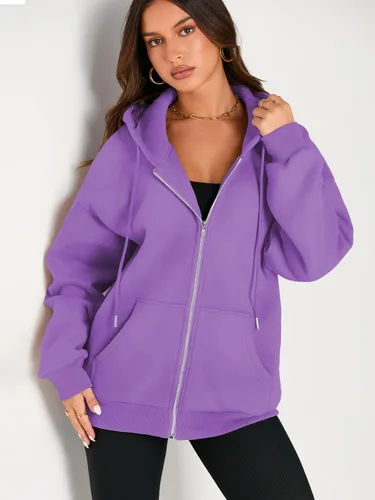 Miniatura 4 de EFAN lindas sudaderas con capucha para chica adolescente, chaqueta extragrande para el otoño, informales estilo año 2000 (Y2K), con cordón