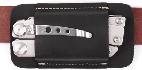 Miniatura 8 de Topstache Funda para Cuchillo, Funda de Cuchillo Hecha a Mano, Funda de Cuero de Transporte Horizontal para Cinturón, Organizador de Bolsillo EDC